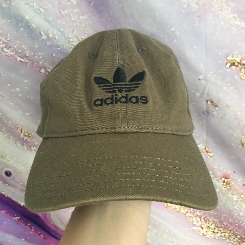 SOLD: Olive Green Adidas Baseball Hat